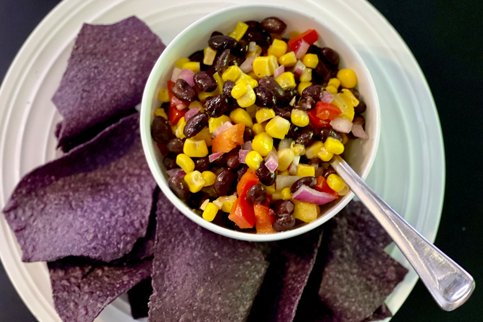 Game-Day Corn and Black Bean Salsa